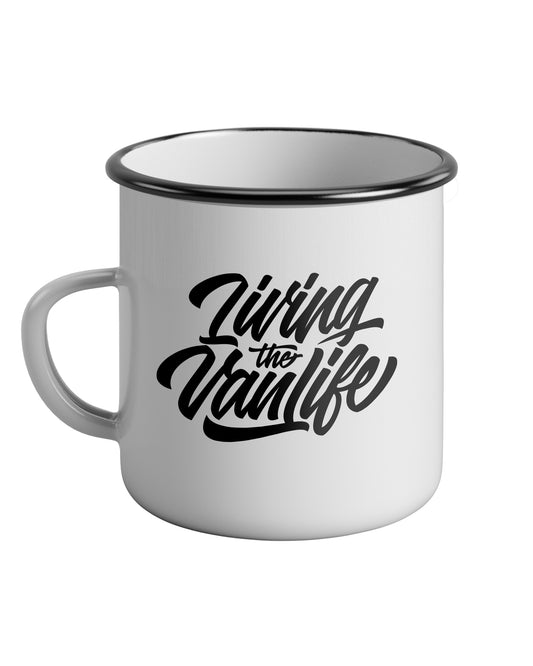 Emaille Tasse Living the Vanlife