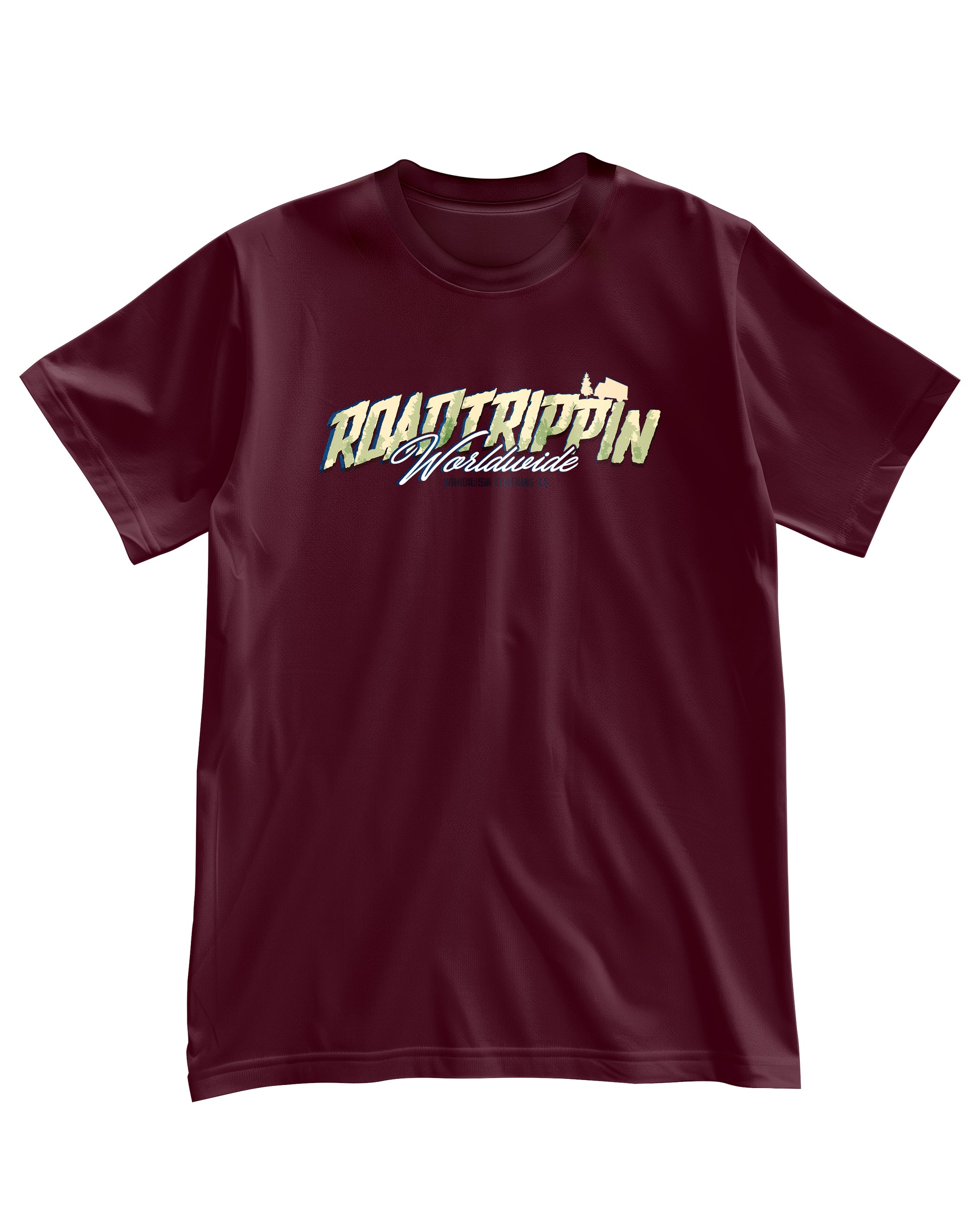 T-Shirt Roadtrippin Burgundy